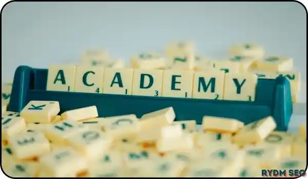 MARKETING ACADEMY IS WRITTEN IN THE PICTURE 